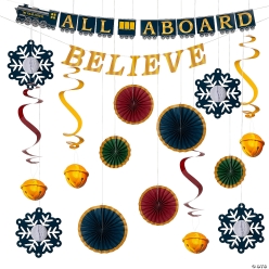 The Polar Express 16pc Holiday Decorations Kit
